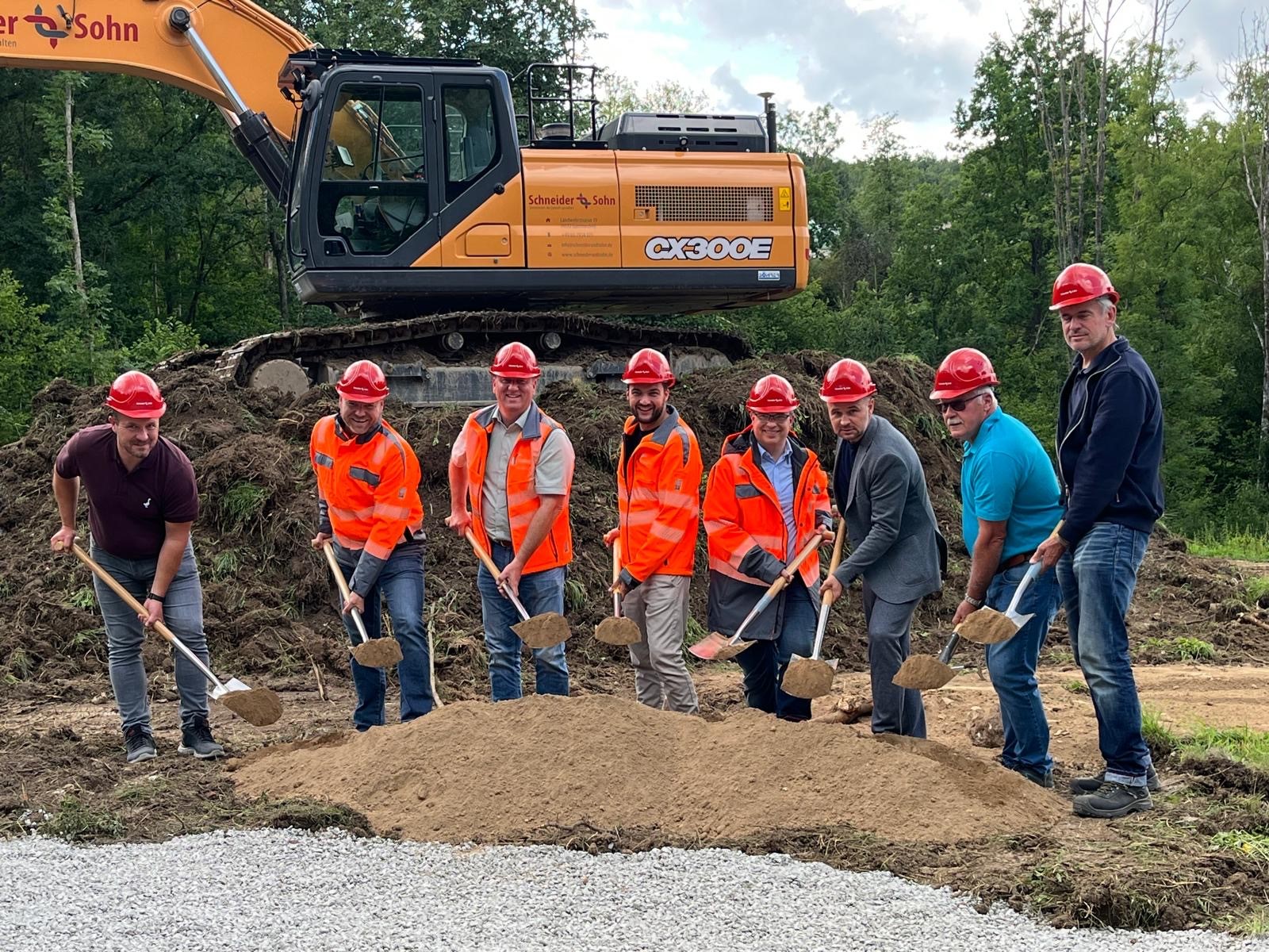 2025 07 29 Bild Spatenstich Grungutplatz Hohebach